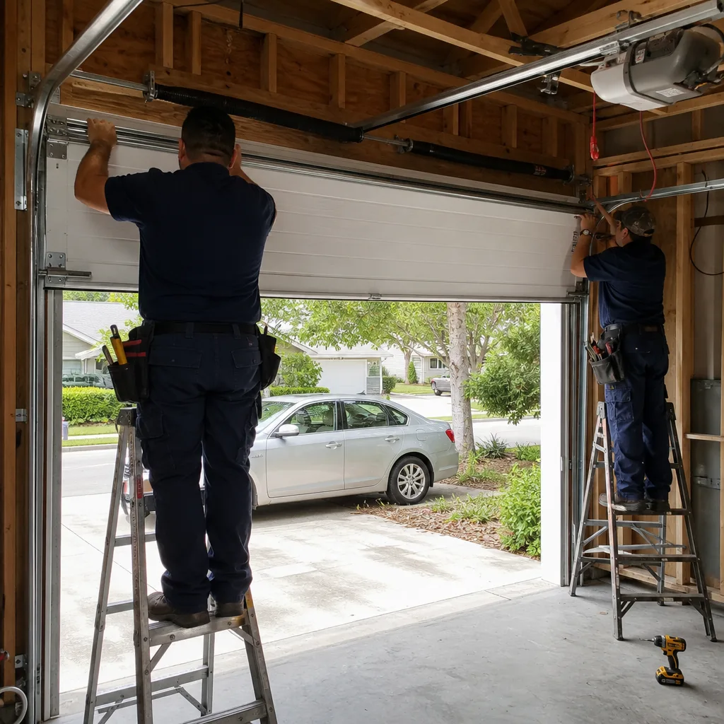 Garage Door Repair in Brookshire