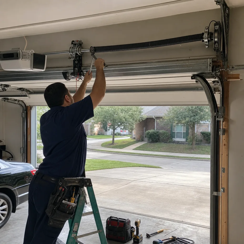 Emergency Garage Door in Brookshire