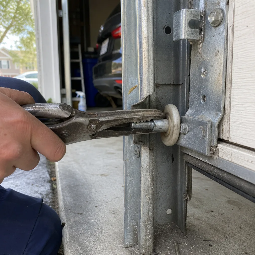 Single Car Door Installation